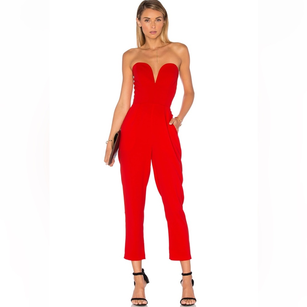 Strapless Jumpsuit- Revolve